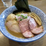煮干しつけ麺 宮元 - 「特製極上濃厚煮干しそば」(1050円)