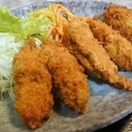お食事処 淀ヤ - 牡蠣フライ定食