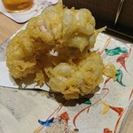 割烹 熊谷 - 白子天婦羅