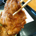 定食 おかめ - 生姜焼き  重～い！