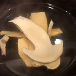 龍文支店 - 松茸のお吸い物