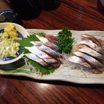 丸千葉 - 秋刀魚のお造り