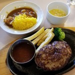 ヴィクトリアステーション - 手ごねハンバーグランチ 626円