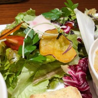 ブラッスリー エディブル - 新鮮なお野菜がたっぷり！自家製ドレッシングも美味しい♡