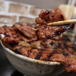 ぶたいち - 特上北海道帯広バラ豚丼大盛り税込1490円