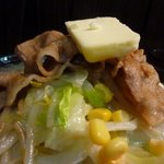 麺屋わっしょい - 「男のジャンボン！」はバターが載ってます！