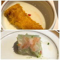 グランカフェ - カレーサモサ・生春巻
