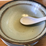 スープ全部飲んじゃった