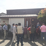 喜一 - お店の外もいっぱい