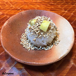 らん亭～ 美日庵 - 煎り胡麻に和栗の飯蒸し