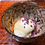 らん亭～ 美日庵 - 柿の白和え