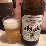 天ぷら 大吉 - 瓶ビール中500円