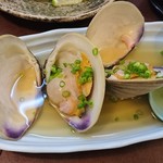 あじわい処　あかぎ - ハマグリ酒蒸し