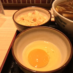 味奈登庵 - 揚げ玉＋玉子♡