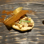 レミニセンス - 中はこんな感じで、一番下がフォアグラ