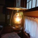 湯浜温泉 三浦旅館 - 唯一の部屋の灯り