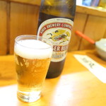 谷中 鳥よし - 瓶ビール