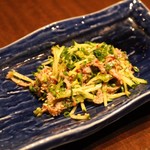 田無羅 - センマイ刺し900円