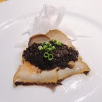 銀座 ひらやま - 2018.9.  黒鮑のマリネ