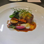 アキヒサ ハンダ - 黒豚肩ロースのロティ