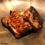 丸新 - 天然鰻のつけ焼に焼松茸