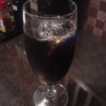 台湾家庭料理 福味香 - セットについてくるアイスコーヒー