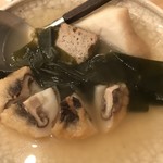 新橋 かま田 - ワカメコシがあった。