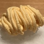 廣島 むろか - たまごのモンブラン