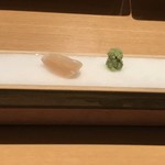 廣島 むろか - 刺身　ホタテの貝柱