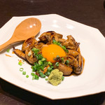 わたべ - 肝の卵黄和え