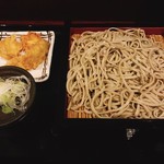 石臼挽き十割蕎麦 はせ川 - とり天そば。コスパ良くて大好きでした