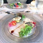 ラシュミネ - 前菜　秋刀魚のコンフィ