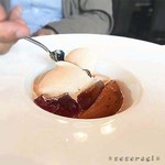 ラシュミネ - 無花果のコンポートと黒砂糖のアイス