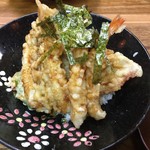 谷町 一味禅 - スペシャル天丼（ごはん少な目）（￥1000）