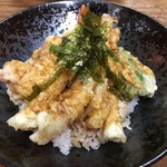 谷町 一味禅 - 海老とり天丼（￥900）