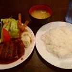 Ki ichi - 日替わり定食(ご飯大盛)