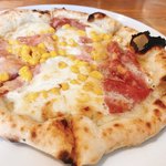 Pizzeria ALLORO - マイス 小さなサイズ(通常サイズの4カット分)