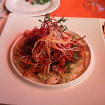 ビストロ ダイア - こちらはオランジュ時代の寒ブリのカルパッチオ