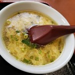 上海物語 - 日替わりランチ（中華スープ）