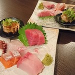 今里酒場　うだ家 - 刺身盛合せ