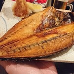 今里酒場　うだ家 - トロサバ塩焼き