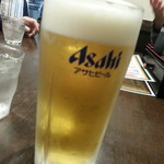 四つ角飯店 - 生ビール2018.10.13