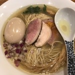 中華そば 先﨑 - 出し塩そば