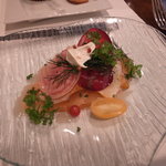 ビストロ ア ラ ドゥマンド - Entree・サーモンオレンジソース