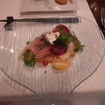 ビストロ ア ラ ドゥマンド - Entree・サーモンオレンジソース