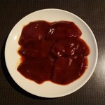 炭火焼肉たけ - 大人気の炙りレバー♪