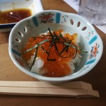 万盛寿し - 一口タイプのいくら丼