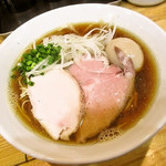 DAIKUMA - 煮干そば（味玉はご厚意で頂きました）