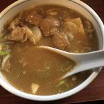 刺身居酒屋 なか善 - もつ煮込み