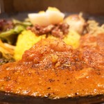 SPICY CURRY 魯珈 - ろかプレート(魯珈チキンカレー)